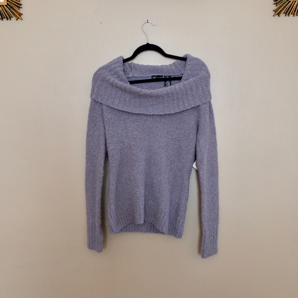 MODA INTERNATIONAL NWOT turtleneck heather grey🥼 US M